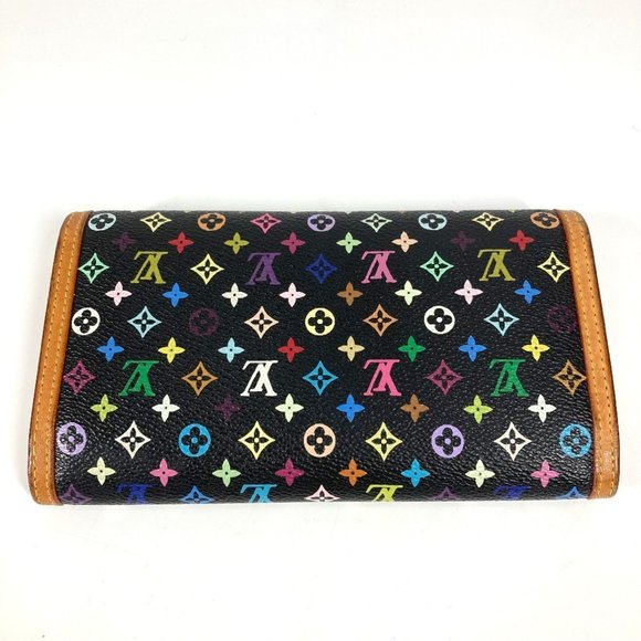 LOUIS VUITTON M92658 Monogram Multicolor Porte Tresor International Long Wallet - Picture 2 of 10